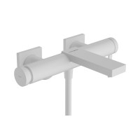 Смеситель для ванны Hansgrohe Tecturis E, Matt White (73420700)