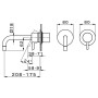Devit Art 1501X140B Смеситель для раковины