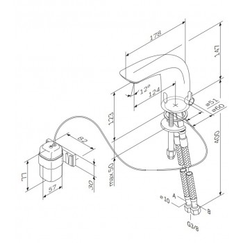Смеситель для раковины Am Pm Like F8002300