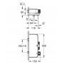 Смеситель для ванны Grohe Grohtherm Smartcontrol 34718000