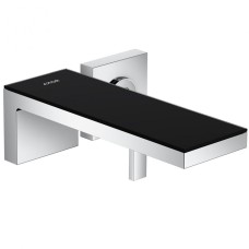 Змішувач для умивальника AXOR MyEdition 221 зі стіни, Chrome Black Glass (47060600)