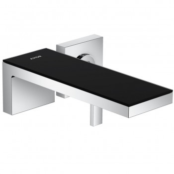 Змішувач для умивальника AXOR MyEdition 221 зі стіни, Chrome Black Glass (47060600)