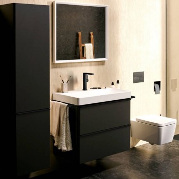 Смеситель для умывальника Hansgrohe Tecturis E 240 Fine CoolStart без донного клапана, Matt Black (73072670)