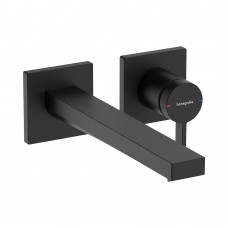 Змішувач Hansgrohe Tecturis E 225 для умивальника зі стіни, Matt Black (73051670)