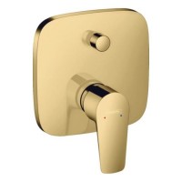 Смеситель для ванны/душа Hansgrohe Talis E скрытого монтажа Polished Gold Optic, золото (71745990)
