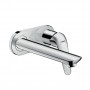 Змішувач для умивальника Hansgrohe Novus зі стіни прихованого монтажу в комплекті з Ibox, хром (71127180)
