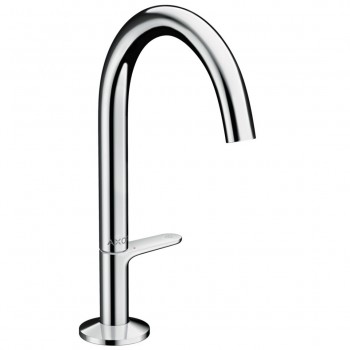 Змішувач для умивальника AXOR ONE Select 170 з донним клапаном push-open, хром (48020000)