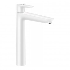 Змішувач для умивальника Hansgrohe Talis E 240 з донним клапаном, білий матовий (71716700)