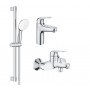 Набор смесителей для ванны 3 в 1 Euroeco New UA123226M0 Grohe