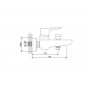 Newarc Loft 921511 Змішувач для ванни