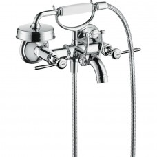 Змішувач настінний для ванни AXOR Montreux Lever з ручним душем, хром (16551000)