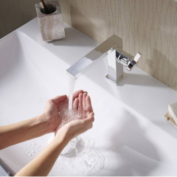 Змішувач Hansgrohe Tecturis E 110 Fine CoolStart для умивальника, Chrome (73020000)