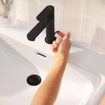 Смеситель для раковины Hansgrohe 72588670 Rebris S 110 CoolStart EcoSmart с д/к