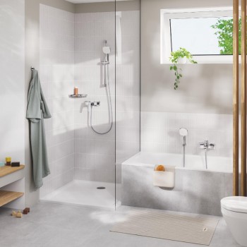 Смеситель для душа Grohe Cubeo, однорычажный, хром (1018240000)