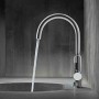 Смеситель для умывальника AXOR Uno 240 с ручкой Loop и донным клапаном, хром (38036000)