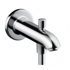 Вилив на ванну з перемикачем Hansgrohe Talis S, хром (13423000)