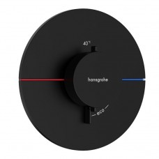 Термостат для душу Hansgrohe ShowerSelect Comfort S HighFlow, прихованого монтажу, Matt Black (15559670)