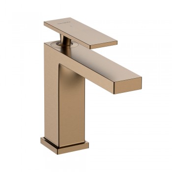Смеситель для умывальника Hansgrohe Tecturis E 110, Brushed Bronze (73010140)