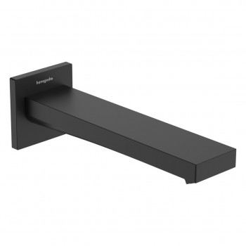 Излив на ванну Hansgrohe Tecturis E с выступом 210 мм, Matt Black (73410670)