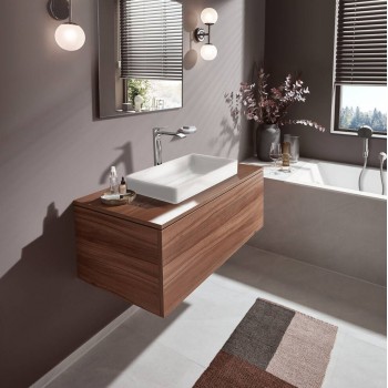 Змішувач для умивальника Hansgrohe Vivenis 250 з донним клапаном, хром (75040000)