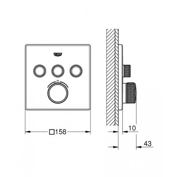 Grohe Smartcontrol 29126000 Термостат Grohtherm