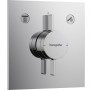 Наружная часть термостата на 2 потребителя Hansgrohe Duoturn E 75417000