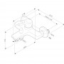 Смеситель для ванны Am Pm X-Joy S F85B10022