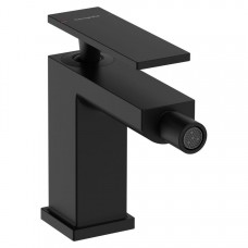 Змішувач для біде Hansgrohe Tecturis E зі зливним гарнітуром, Matt Black (73200670)