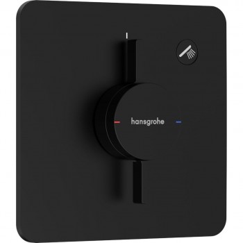 Змішувач прихованого монтажу Hansgrohe DuoTurn Q на 1 функцію, Matt Black (75614670)