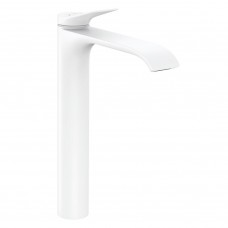 Змішувач для умивальника Hansgrohe Vivenis 250 з донним клапаном pop-up, білий матовий (75040700)