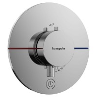 Термостат скрытого монтажа Hansgrohe ShowerSelect Comfort S HighFlow на 1 функцию, Chrome (15562000)
