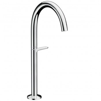 Змішувач для умивальника AXOR ONE Select 260 з донним клапаном push-open, хром (48030000)