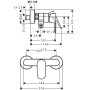 Hansgrohe Rebris S 72640000 Змішувач для душу