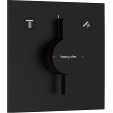 Зовнішня частина термостату на 2 споживачі Hansgrohe Duoturn E 75417670