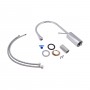Змішувач для раковини Qtap Virgo з поворотним виливом високий QTVIR1066H103C Chrome