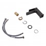 Смеситель для раковины Qtap Gemini QTGEM270GMB45676 Gunmetal Black PVD