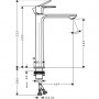 Змішувач для раковини Hansgrohe Rebris S 72590670