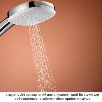 Grohe 1018140000 Cubeo Смеситель однорычажный для ванны с ручным душем, хром.