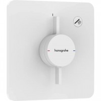 Змішувач для душу Hansgrohe прихованого монтажу DuoTurn Q на 1 функцію, Matt White (75614700)