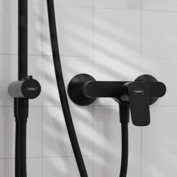 Змішувач Hansgrohe Logis для душу, Matt Black (71600670)
