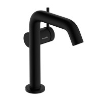 Смеситель Hansgrohe Tecturis S 150 Fine CoolStart для умывальника без донного клапана, Matt Black (73341670)