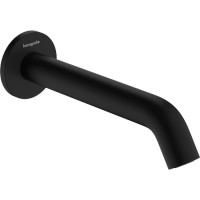 Излив Hansgrohe Tecturis S для ванны, с выступом 198 мм, Matt Black (73411670)