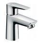 Змішувач для умивальника Hansgrohe Talis E 80 з донним клапаном, хром (71700000)