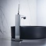 Змішувач для умивальника AXOR Citterio E 190 без донного клапана, Chrome (36103000)