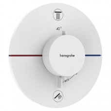 Термостат прихованого монтажу Hansgrohe ShowerSelect Comfort S на 1 функцію, Matt White (15553700)