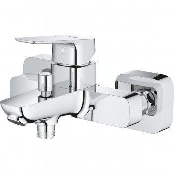Grohe 1018140000 Cubeo Смеситель однорычажный для ванны с ручным душем, хром.