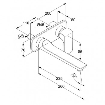 Kludi Ameo 412450575 Змішувач для раковини
