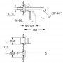 Смеситель для раковины Grohe Essence 29192GL1