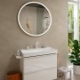 Смеситель для умывальника Hansgrohe Tecturis S 150 Fine CoolStart без донного клапана, Matt White (73341700)