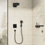 Смеситель скрытого монтажа Hansgrohe DuoTurn 2 потребителя, Matt Black (75414670)